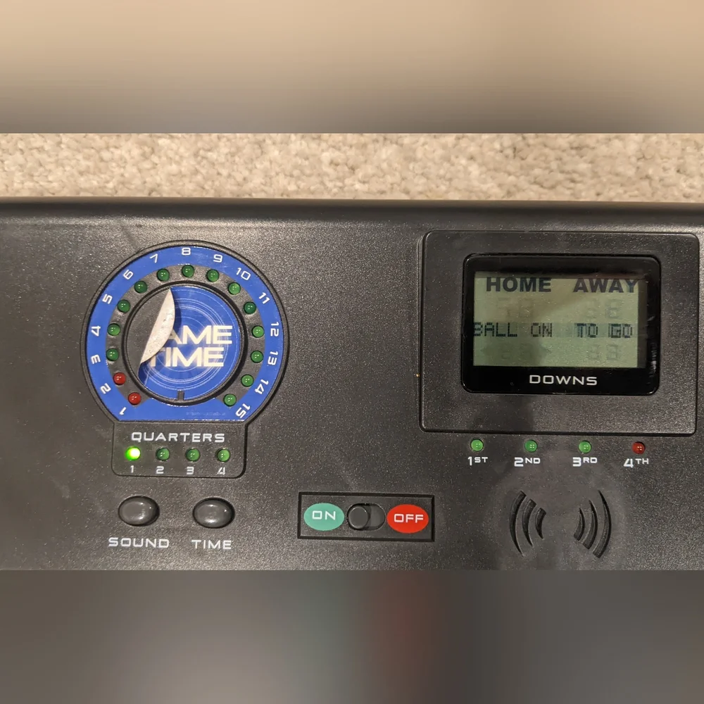 NFL Game Time Electronic Talking Football Game by Excalibur